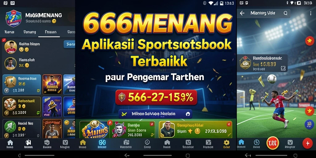 Tampilan utama 666MENANG menampilkan berbagai pilihan taruhan olahraga.