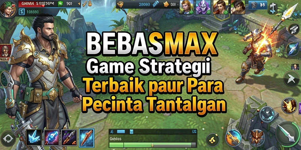 Screenshot BEBASMAX menampilkan aksi taktis yang mendebarkan.