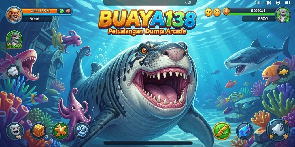 Screenshot gameplay BUAYA138 menampilkan aksi seru di level yang menantang.