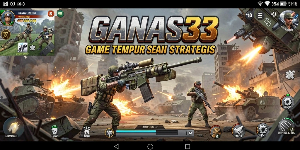 Gameplay seru dalam pertempuran TPS yang mendebarkan.