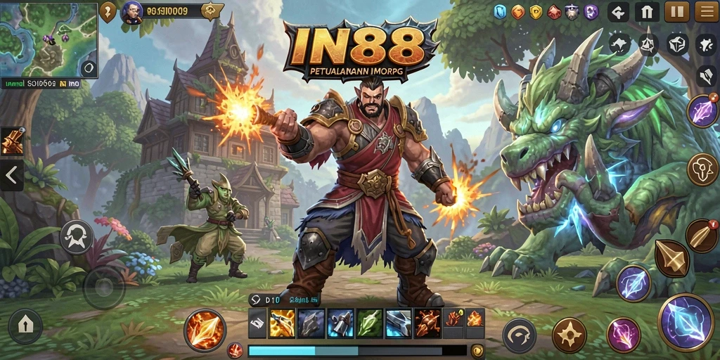 Gameplay seru di IN88 yang penuh aksi dan petualangan.