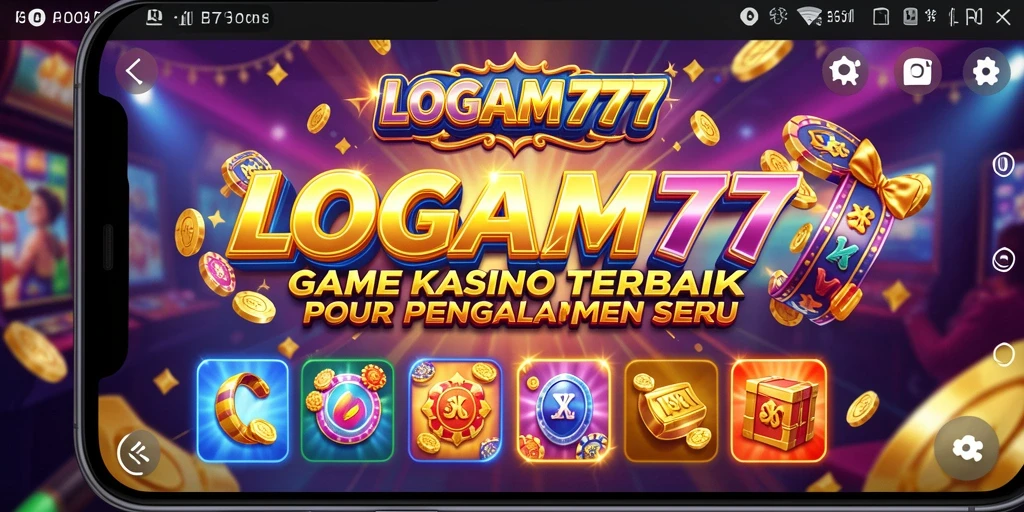 Screenshot LOGAM777 menampilkan gameplay Kasino yang menarik dan mengasyikkan.