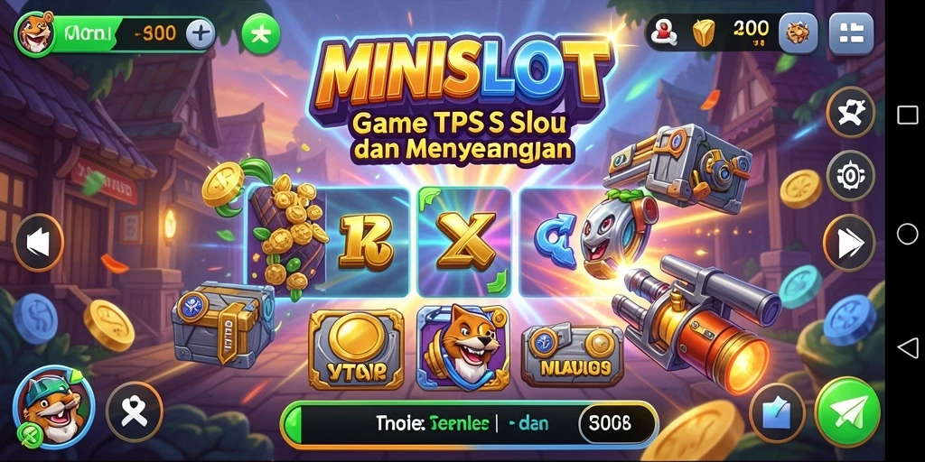 Screenshot menunjukkan gameplay MINISLOT yang seru dan mendebarkan.