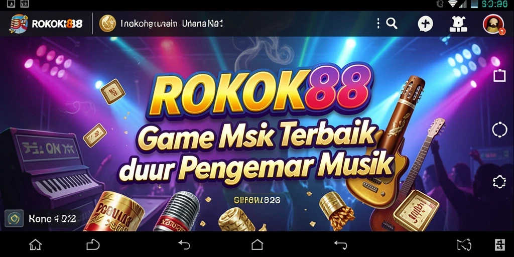 Tampilan gameplay ROKOK88 dengan antarmuka yang menarik.