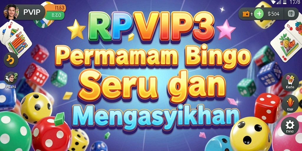 Tampilan menarik dari gameplay Bingo di RPVIP3.