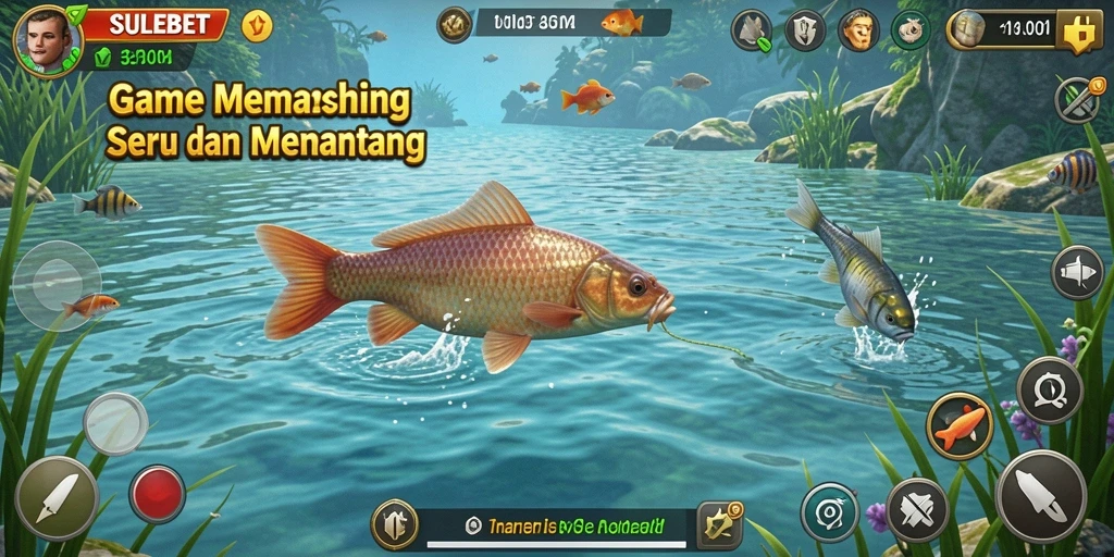 Screenshot <strong>SULEBET</strong> menampilkan pengalaman memancing yang menakjubkan.
