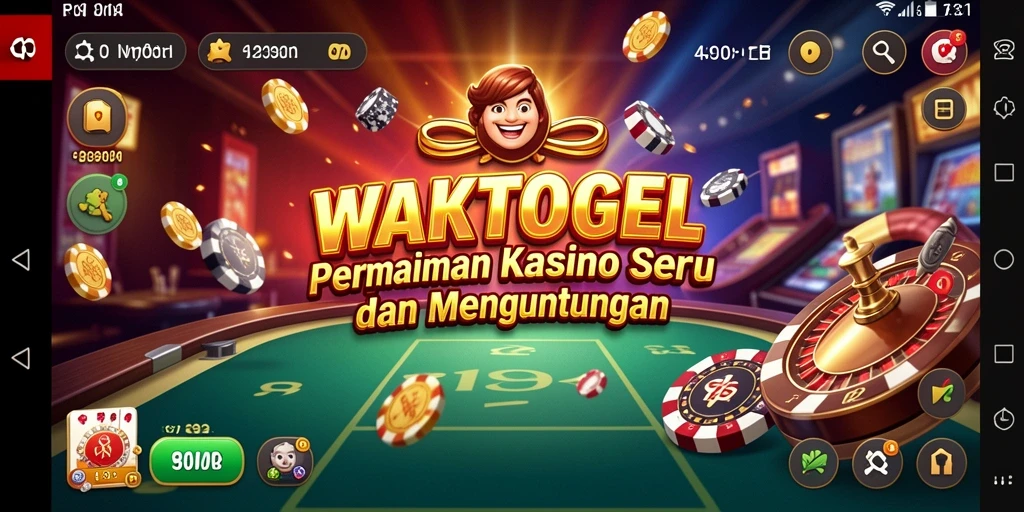 Gameplay menarik WAKTOGEL dengan grafis kasino yang menawan.